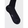 Men's dark blue socks