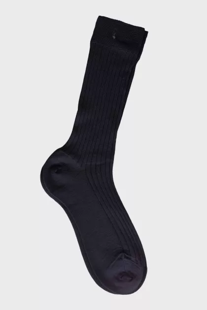 Men's dark blue socks