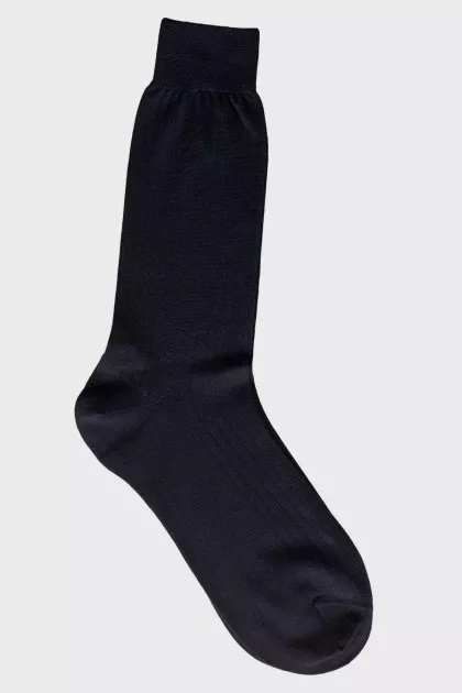 Men's dark blue socks