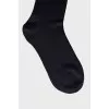 Men's dark blue socks