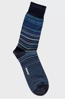 Men's socks with stripes