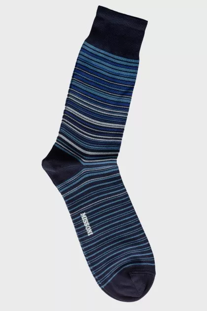 Men's socks with stripes