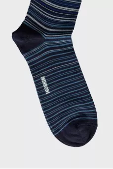Men's socks with stripes
