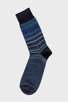Men's socks with stripes