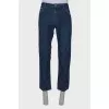 Men's blue selvedge jeans