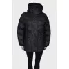Down jacket and vest set