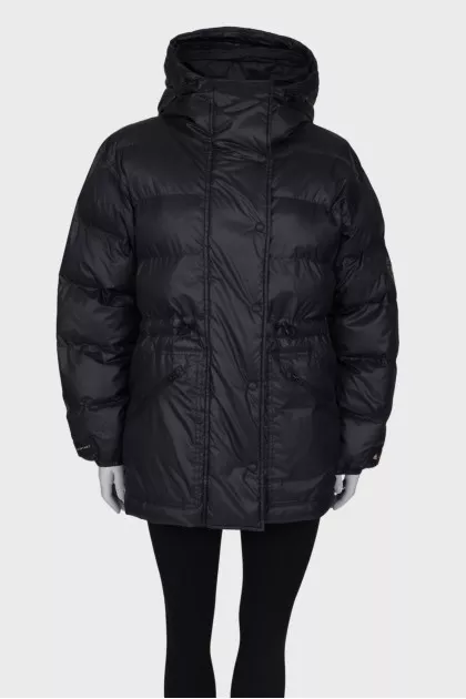 Down jacket and vest set