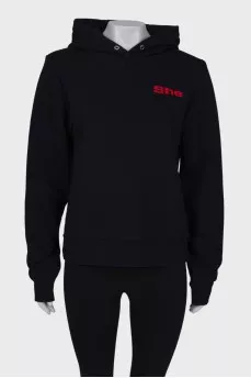 Black shift hoodie