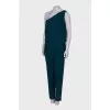 One shoulder jumpsuit