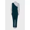 One shoulder jumpsuit