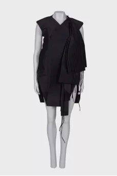 Black dress with decor