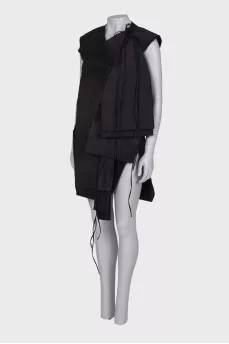 Black dress with decor