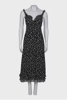 Dress in floral print