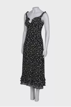 Dress in floral print