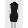 Black jacket with rhinestones
