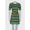 Dress with embroidery