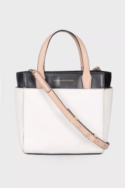 Eco-leather combination bag