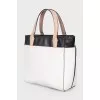 Eco-leather combination bag
