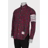 Men's checkered shirt