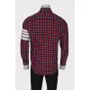 Men's checkered shirt