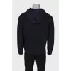 Men's print hoodie