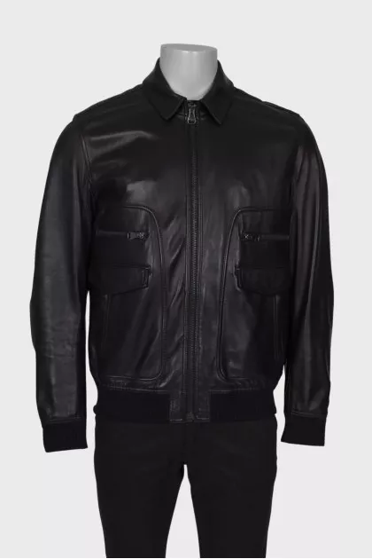 Men's leather jacket