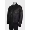 Men's leather jacket