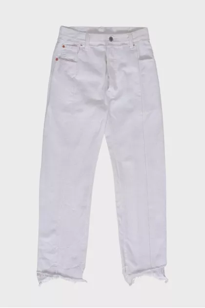 Jeans with a decorative seam by Vetements x Levi's