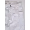 Jeans with a decorative seam by Vetements x Levi's