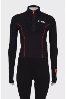 Sports jacket with zip