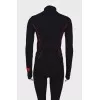Sports jacket with zip