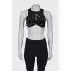 Lacquered black top
