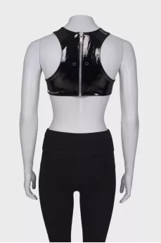 Lacquered black top
