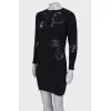 Black dress with lace