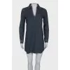 Long sleeve denim dress