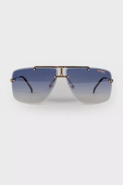 Men's rectangular sunglasses