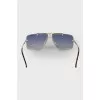 Men's rectangular sunglasses