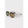 Gold frame sunglasses