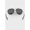 Gold frame sunglasses