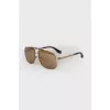 Men's golden sunglasses