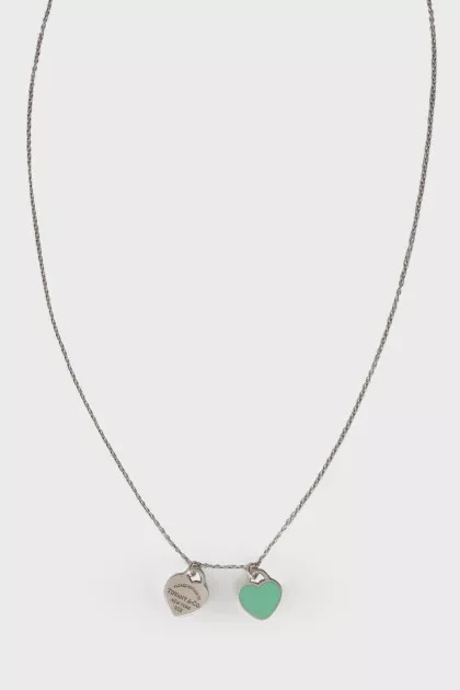 Silver heart pendant