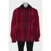 Men's plaid jacket