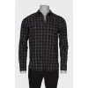Men's checkered shirt