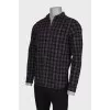 Men's checkered shirt