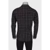 Men's checkered shirt