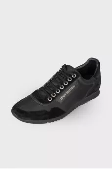 Men's black sneakers