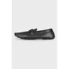Men's leather moccasins