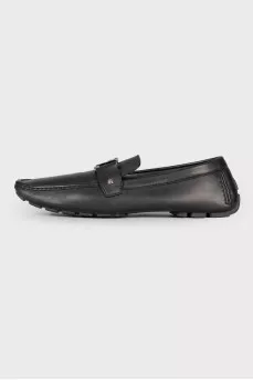 Men's leather moccasins