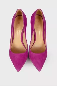 Suede stilettos