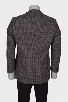 Men's dark gray jacket